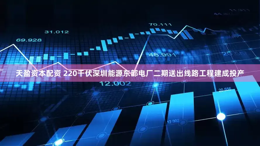 天盈资本配资 220千伏深圳能源东部电厂二期送出线路工程建成投产